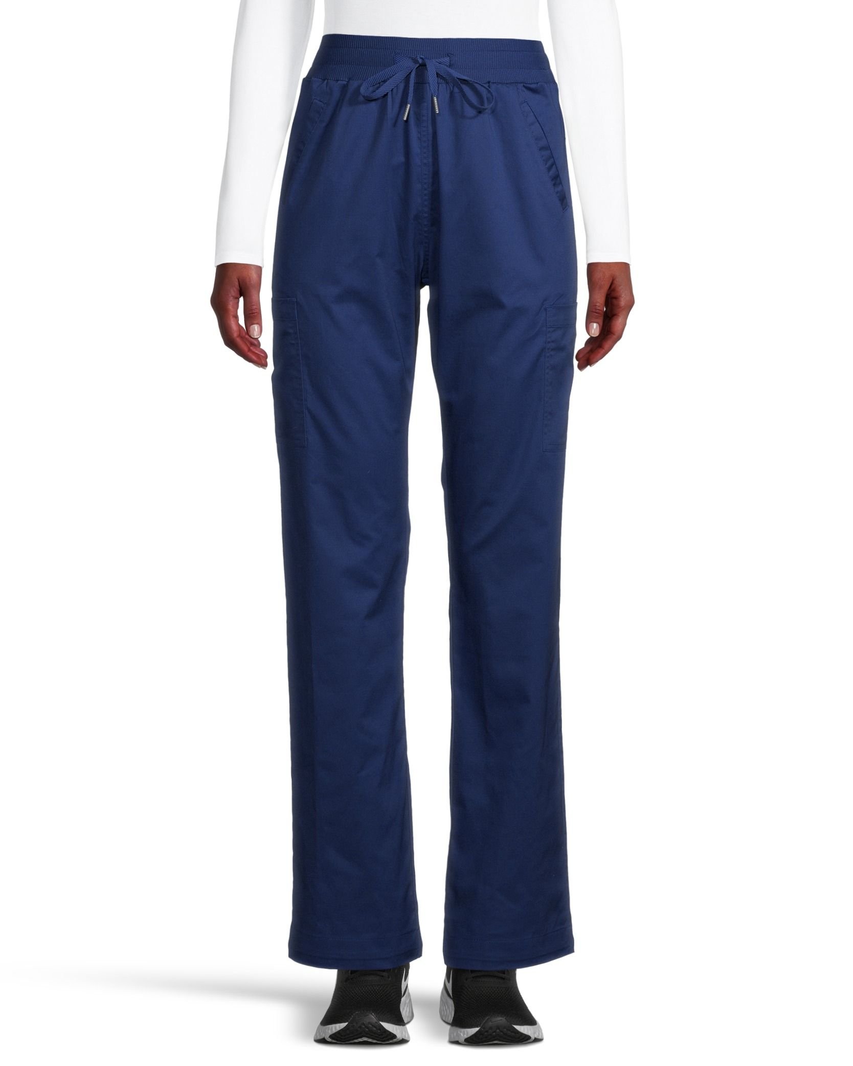 Women's High Waisted Comfort Cargo Scrub Pants Marks