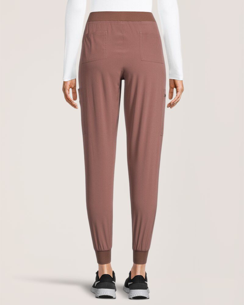 Pantalon d’uniforme médical de style jogging à coupe étroite pour femmes, Scrubletics