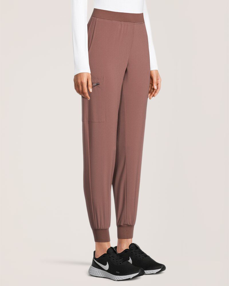 Pantalon d’uniforme médical de style jogging à coupe étroite pour femmes, Scrubletics