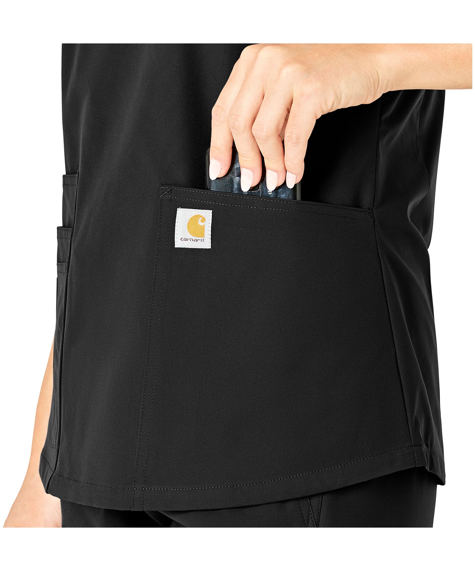 Haut d'uniforme médical de coupe moderne à encolure en V pour femmes, Force, Carhartt