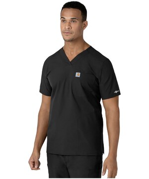 Haut d'uniforme médical de coupe moderne à encolure en V pour hommes, Force, Carhartt