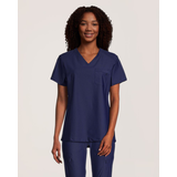Haut d’uniforme médical extensible pour femmes, Health Pro Front_Flat