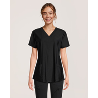 Haut d’uniforme médical extensible pour femmes, Health Pro Front_Flat