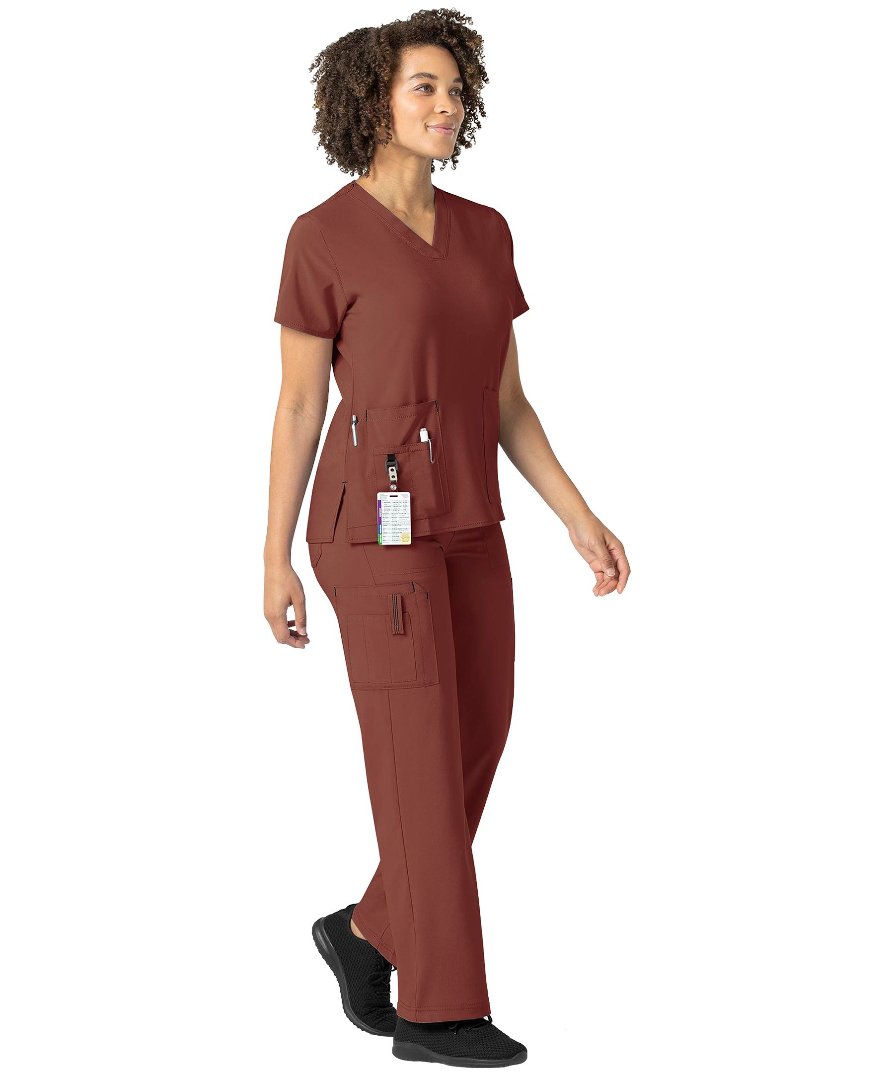 Haut d'uniforme médical à encolure en V pour femmes, Force, Carhartt