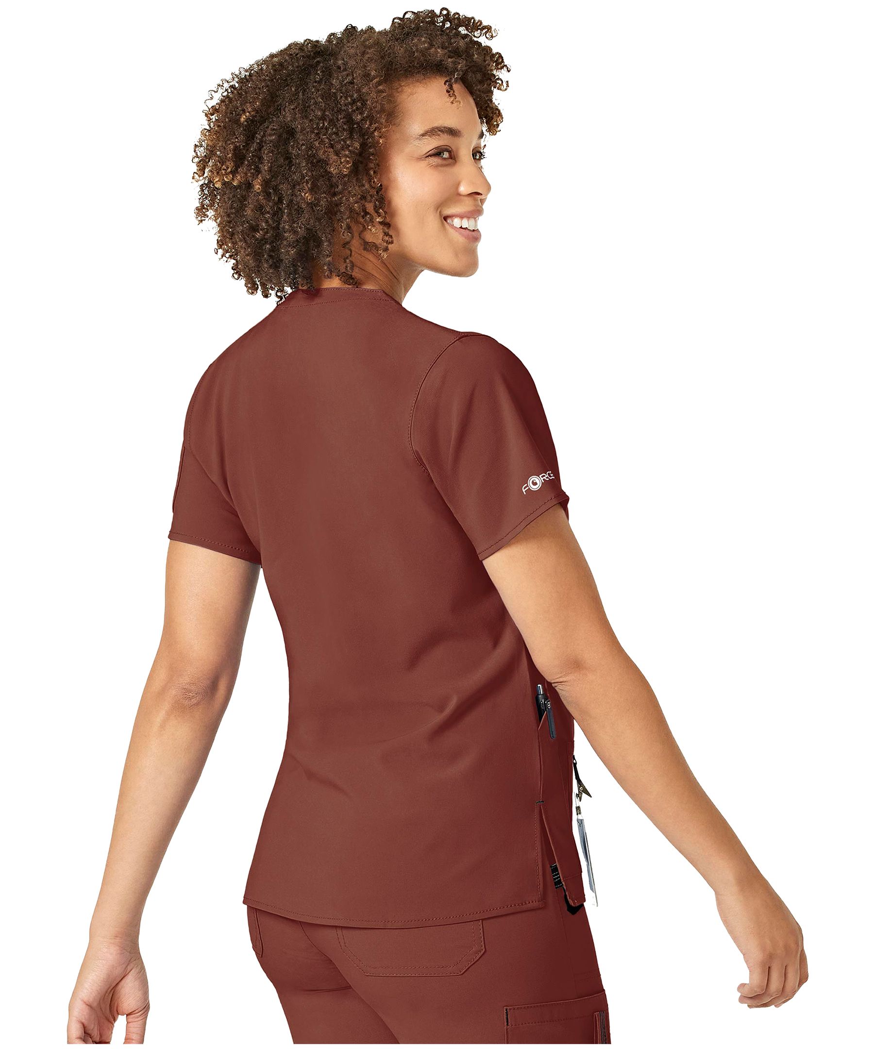 Haut d'uniforme médical à encolure en V pour femmes, Force, Carhartt