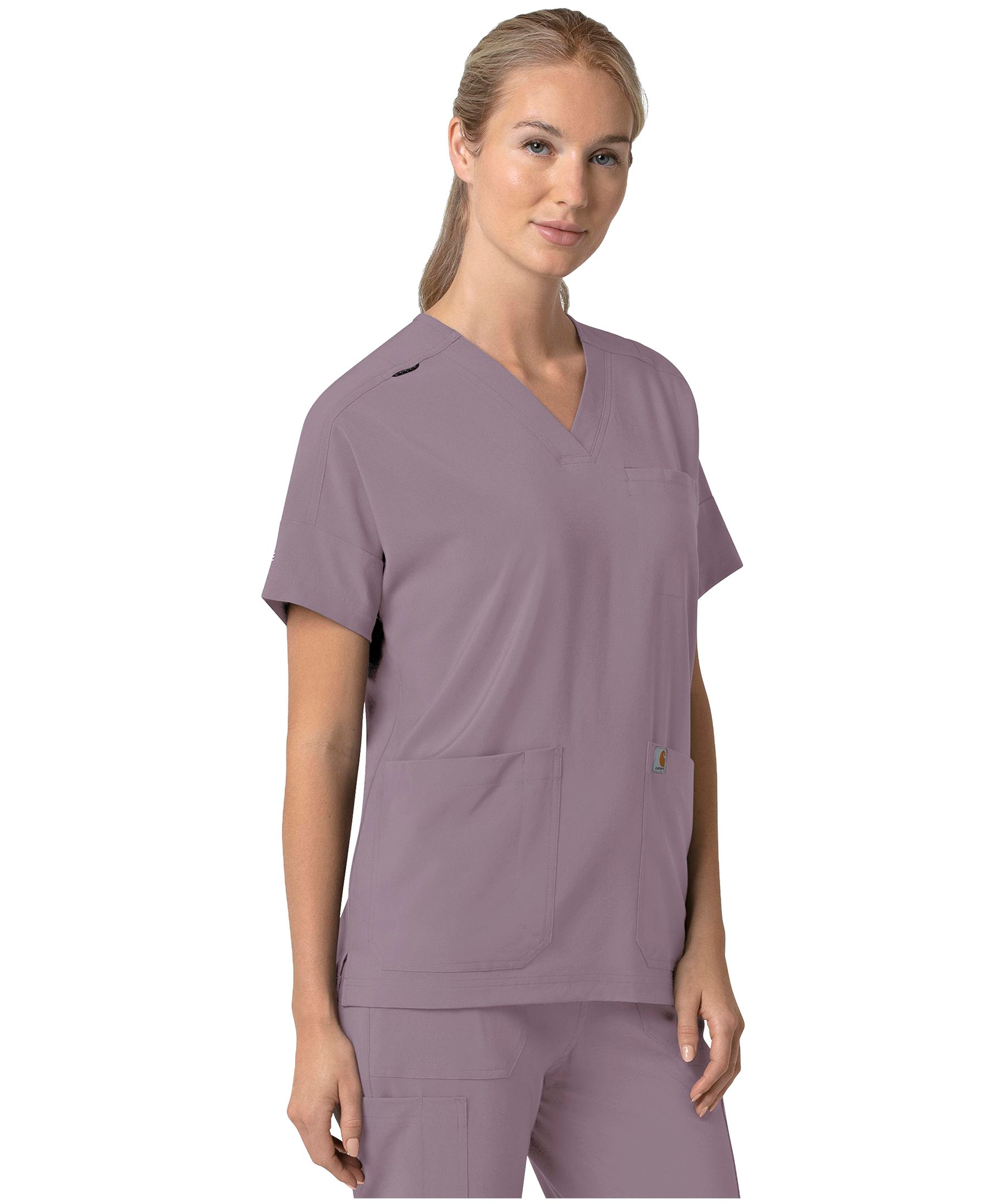 Haut d'uniforme médical à encolure en V pour femmes, CCX, Force, Carhartt