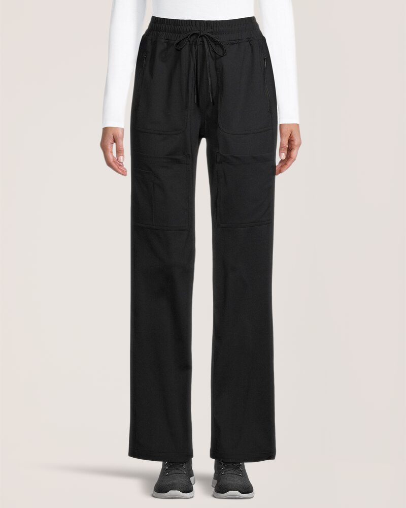 Pantalon d’uniforme médical extensible à jambe droite pour femmes, Health Pro