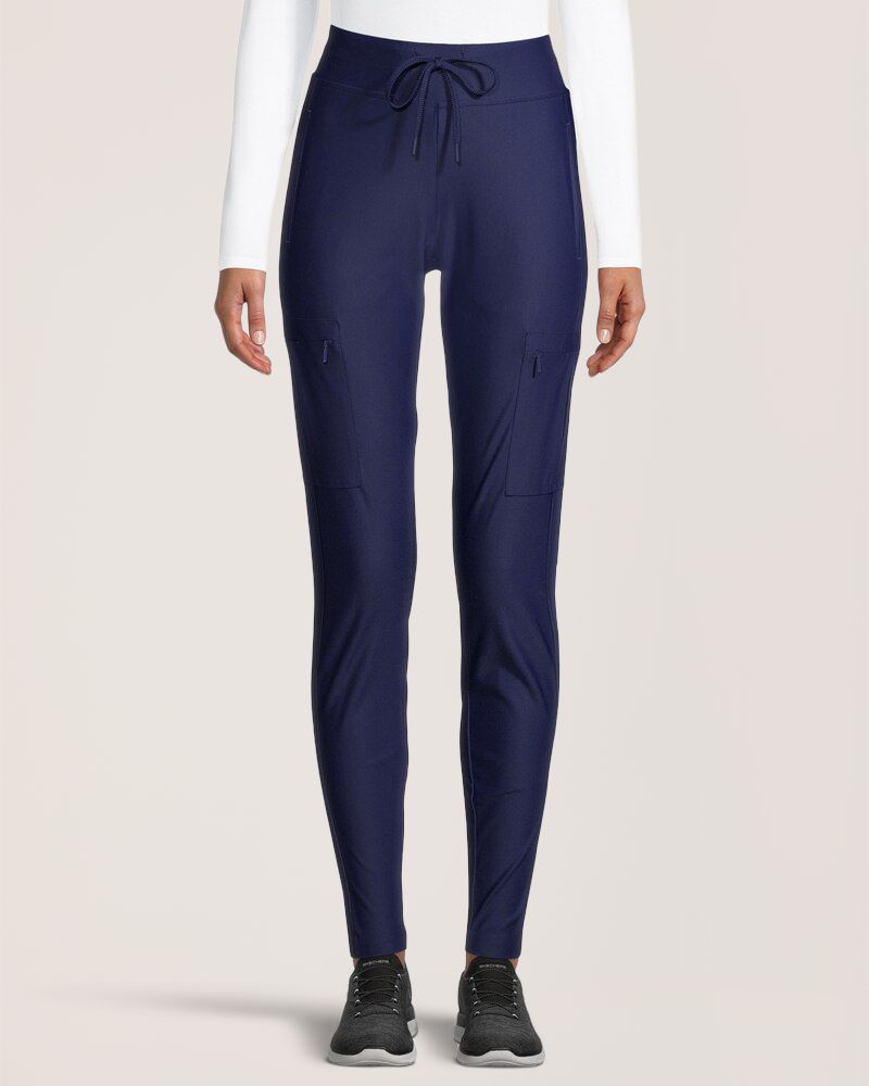 Pantalon d’uniforme médical extensible à jambe étroite pour femmes, Health Pro