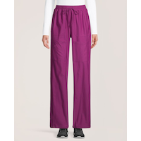 Pantalon d’uniforme médical à jambe droite pour femmes, Health Pro Front_Flat