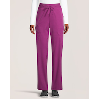 Pantalon d’uniforme médical à jambe étroite et à coupe confortable pour femmes, Health Pro Front_Flat