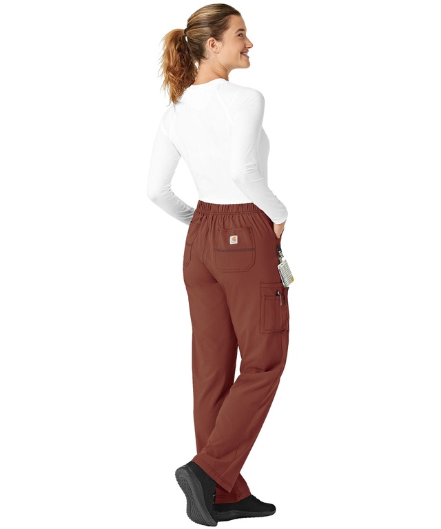 Carhartt Women's Force Modern Fit Boot Cut Scrub Pants Marks