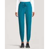 Scrubletics Women's High Waist Cargo Jogger Scrub Pants Front_Flat