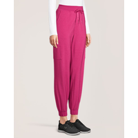 Pantalon d’uniforme médical cargo style jogging pour femmes, Scrubletics Front_Three_Fourths_Angled_Right