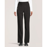 Pantalon d'uniforme médical cargo à taille yoga pour femmes, Scrubletics Front_Flat