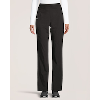 Scrubletics Women's Yoga Waist Cargo Scrub Pants Front_Flat