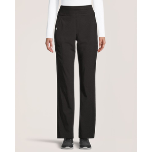 Scrubletics Women's Yoga Waist Cargo Scrub Pants