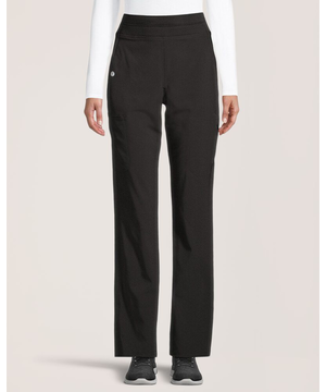 Pantalon d'uniforme médical cargo à taille yoga pour femmes, Scrubletics