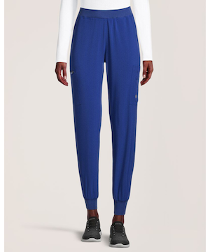 Pantalon d’uniforme médical de style jogging à coupe étroite pour femmes, Scrubletics