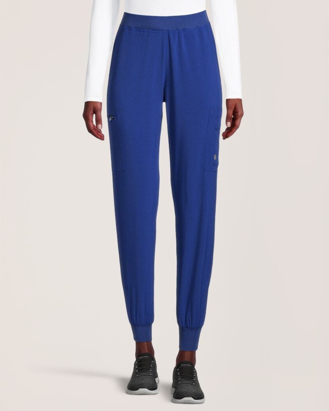 Pantalon d’uniforme médical de style jogging à coupe étroite pour femmes, Scrubletics