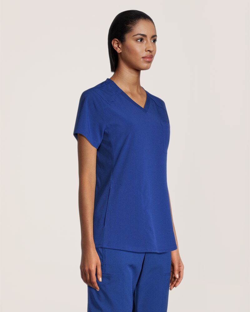Scrubletics Women's V Neck Scrub Top