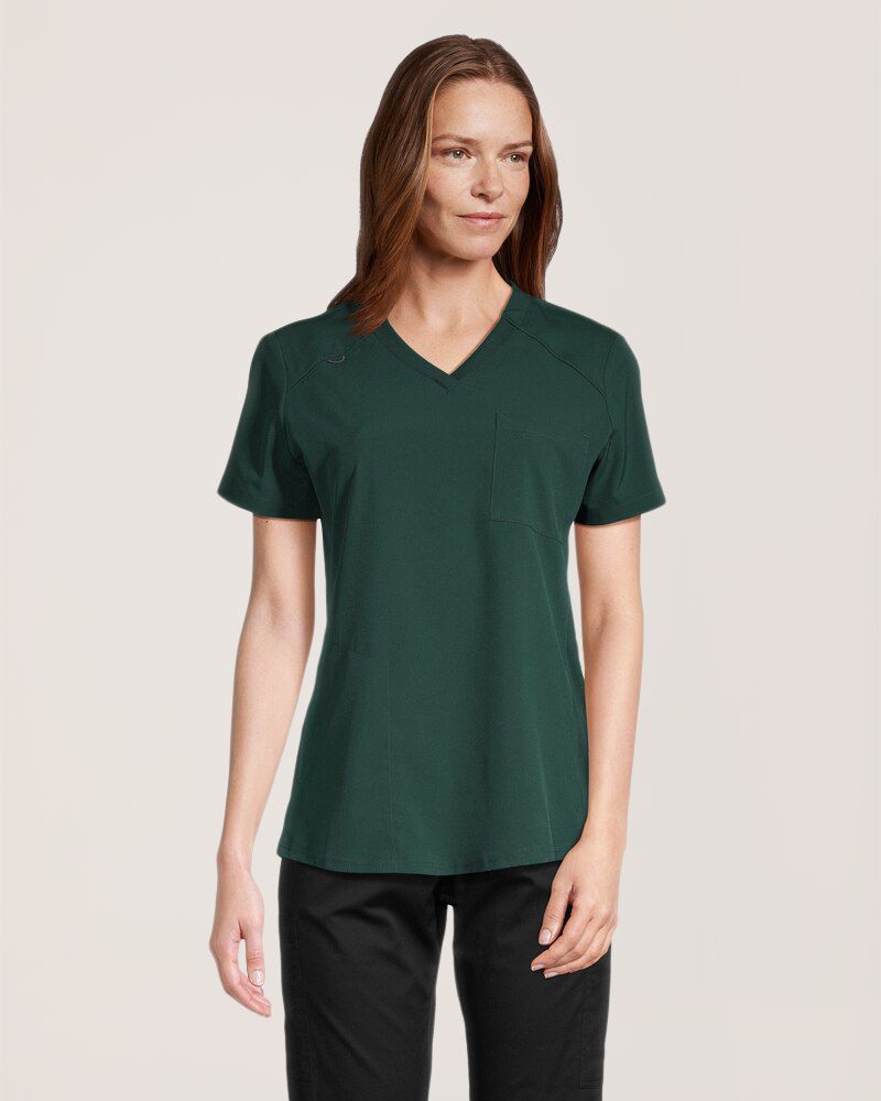 Scrubletics Women's V Neck Scrub Top
