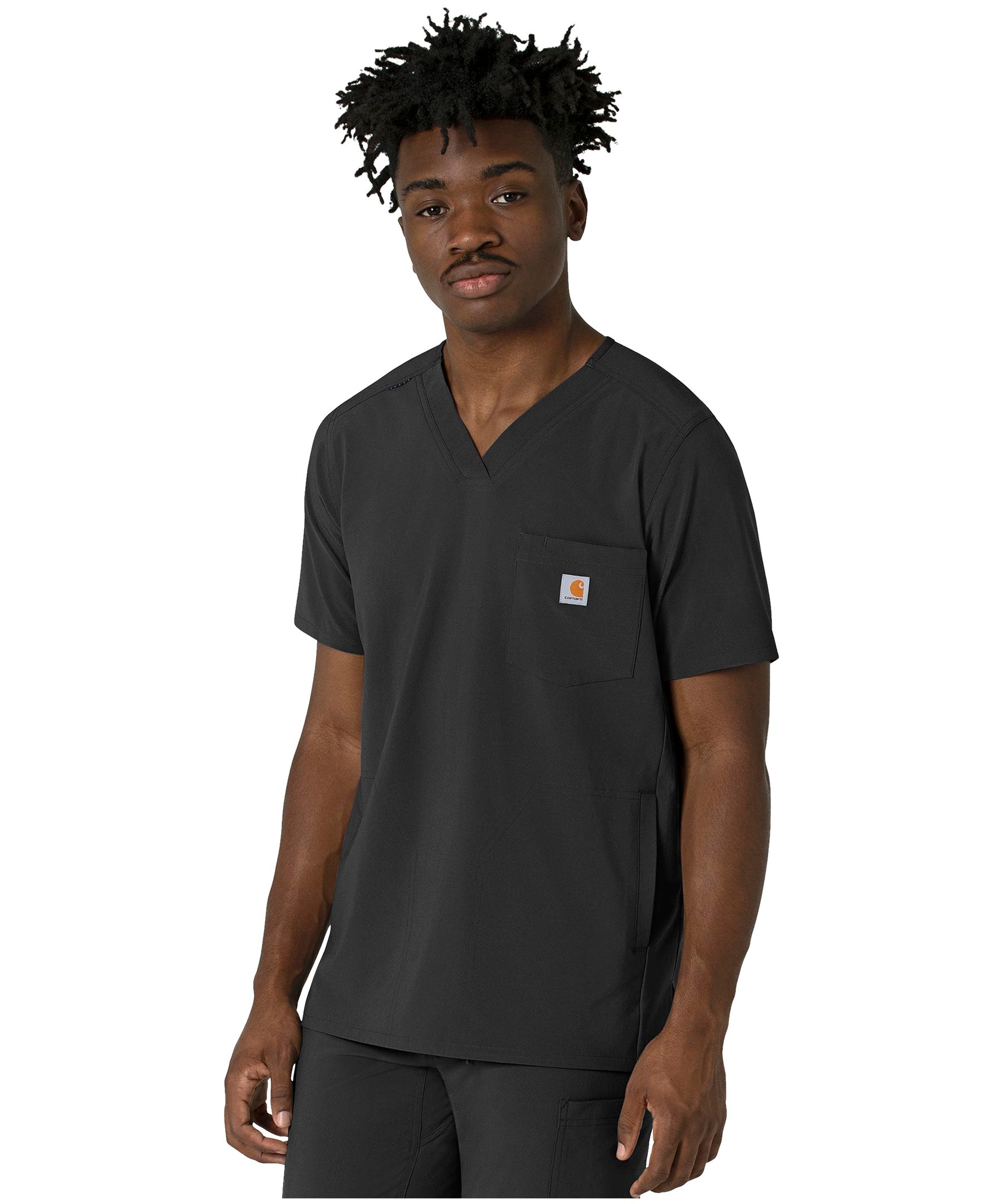 Carhartt Men's Cross Flex V Neck Scrub Top