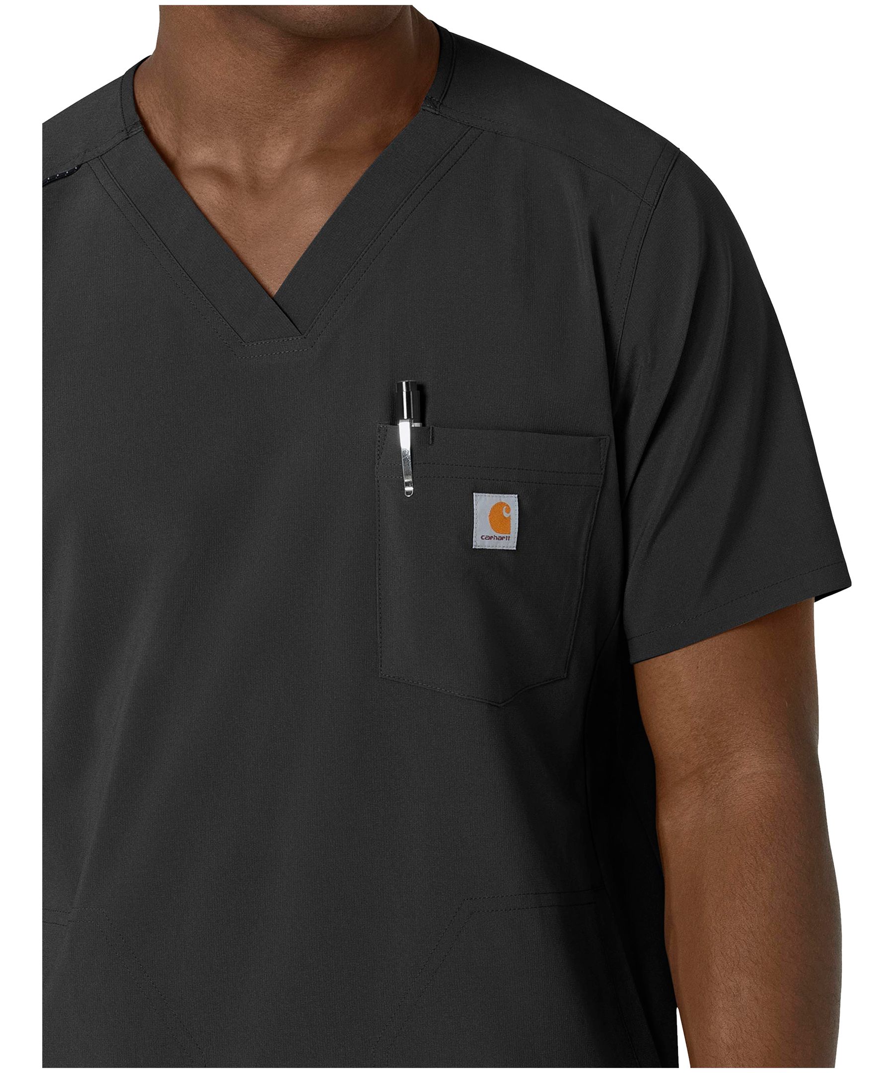 Carhartt Men's Cross Flex V Neck Scrub Top