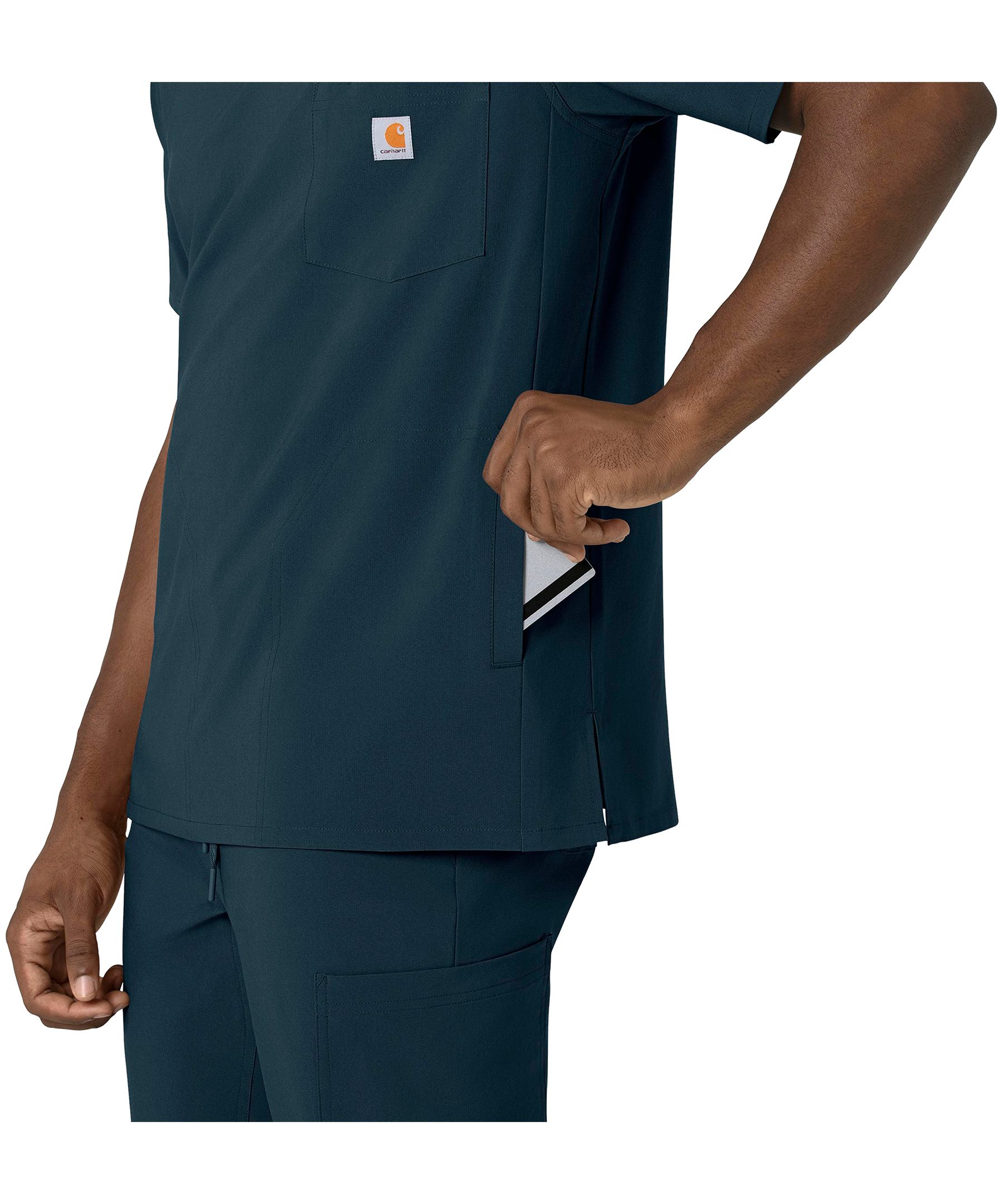 Carhartt Men's Cross Flex V Neck Scrub Top