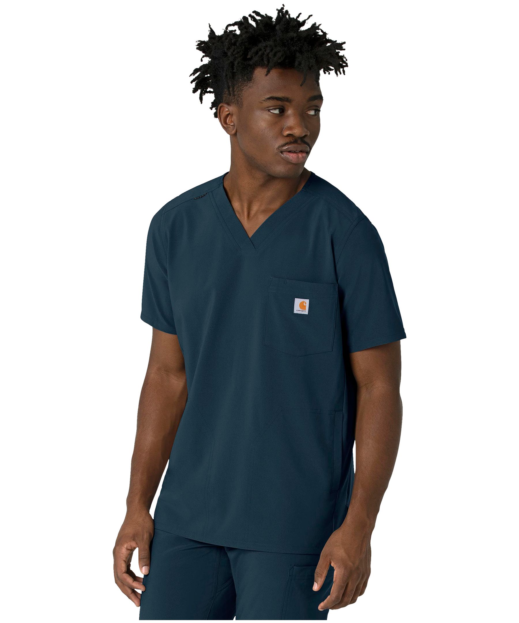 Carhartt Men's Cross Flex V Neck Scrub Top