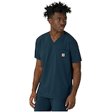 Haut d’uniforme médical à encolure en V pour hommes, Cross-Flex, Carhartt