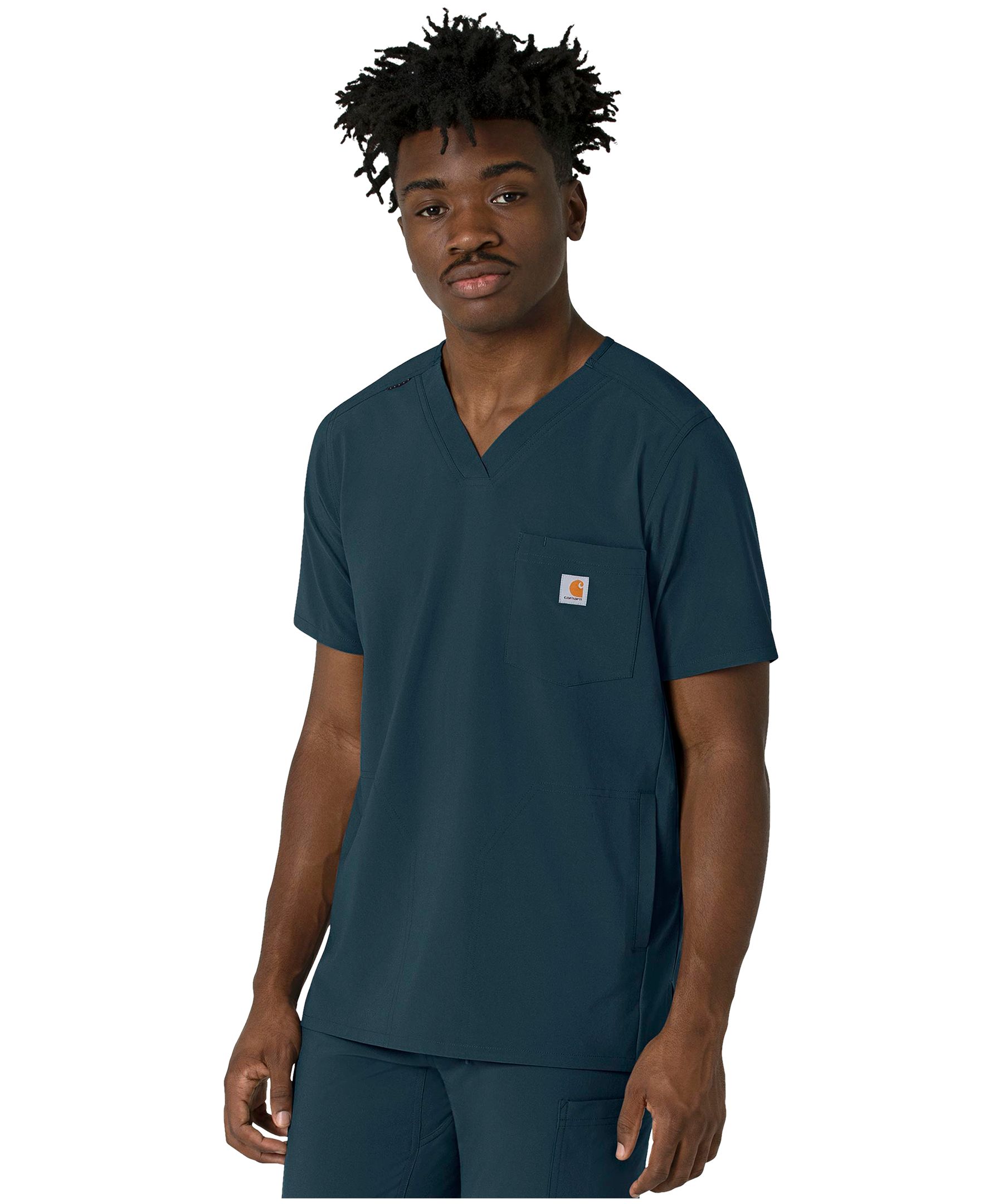 Carhartt Men's Cross Flex V Neck Scrub Top