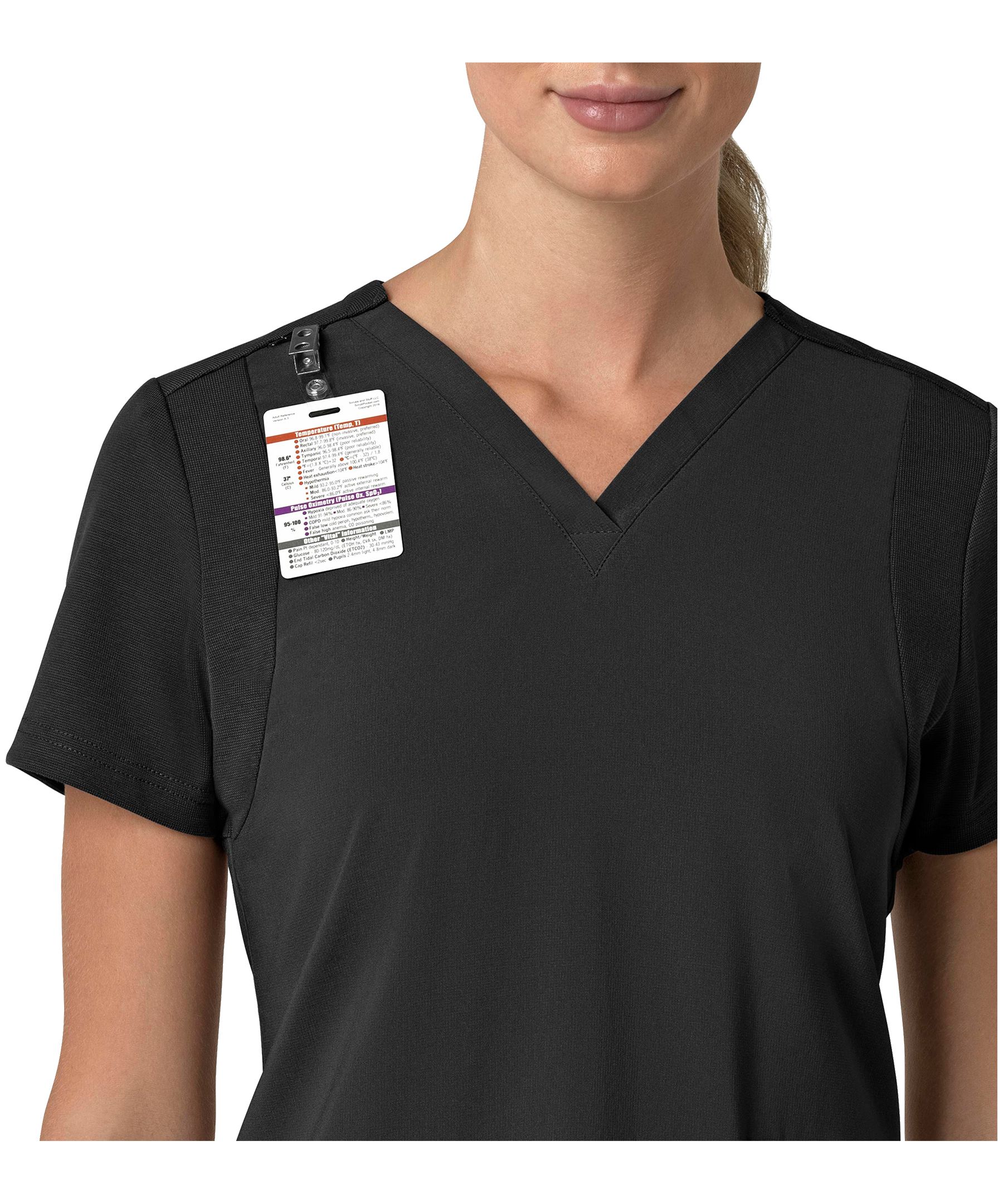 Carhartt Women's Cross Flex Modern Fit Scrub Top