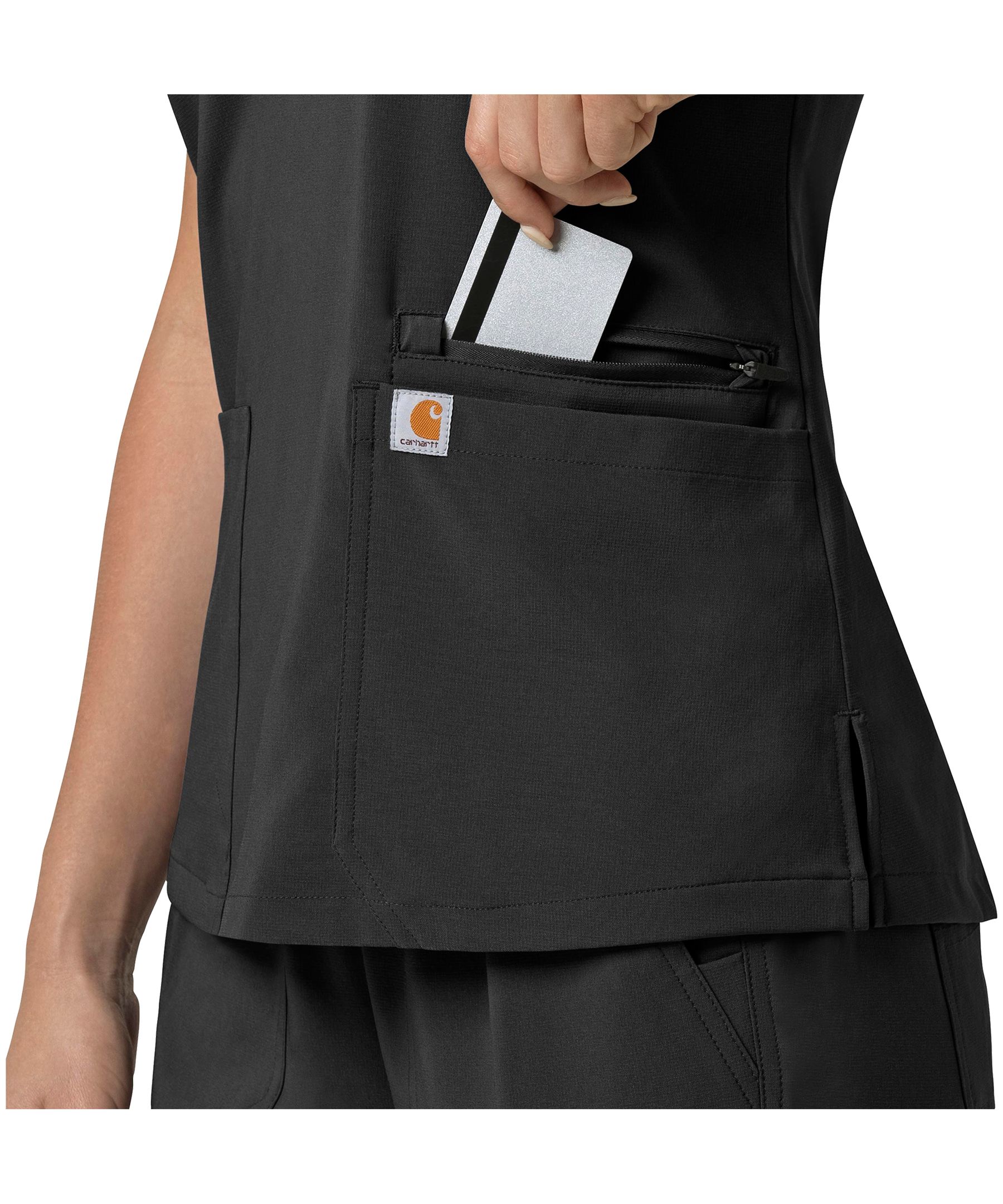 Carhartt Women's Cross Flex Modern Fit Scrub Top