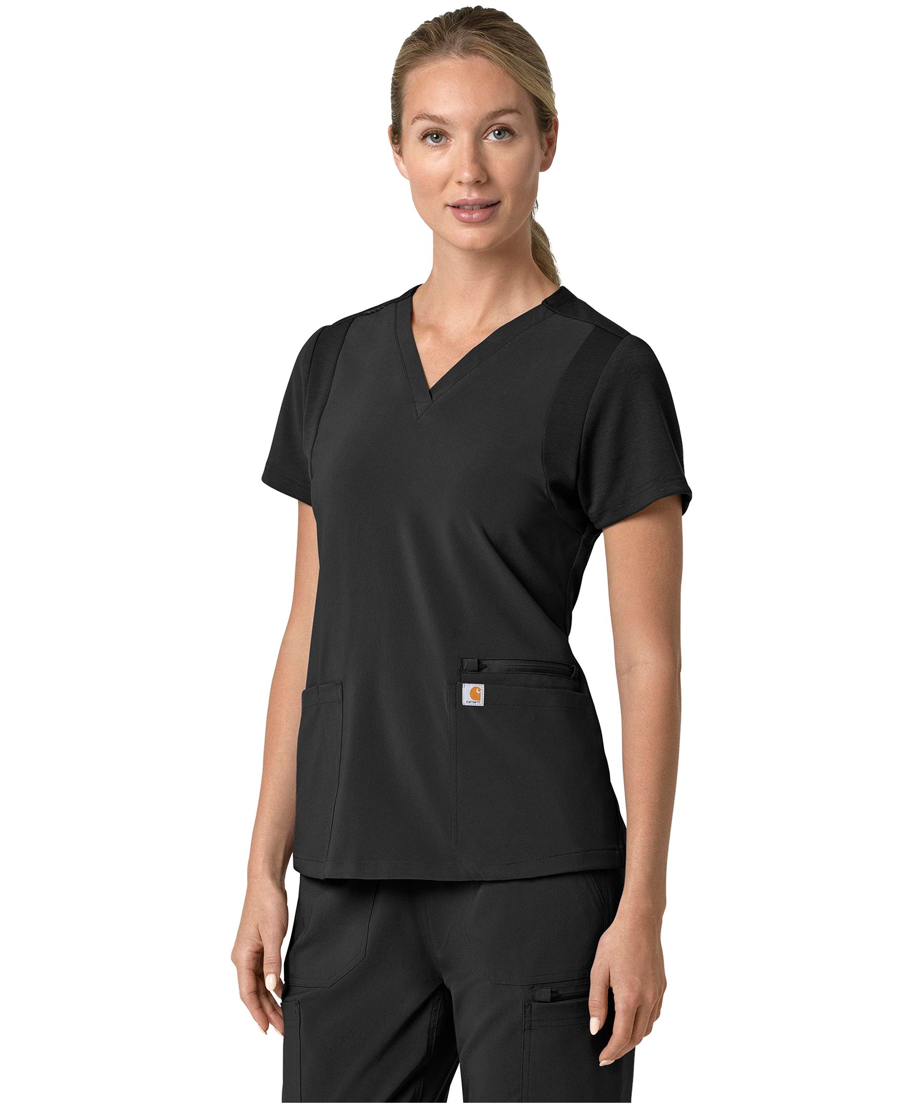 Carhartt Women's Cross Flex Modern Fit Scrub Top