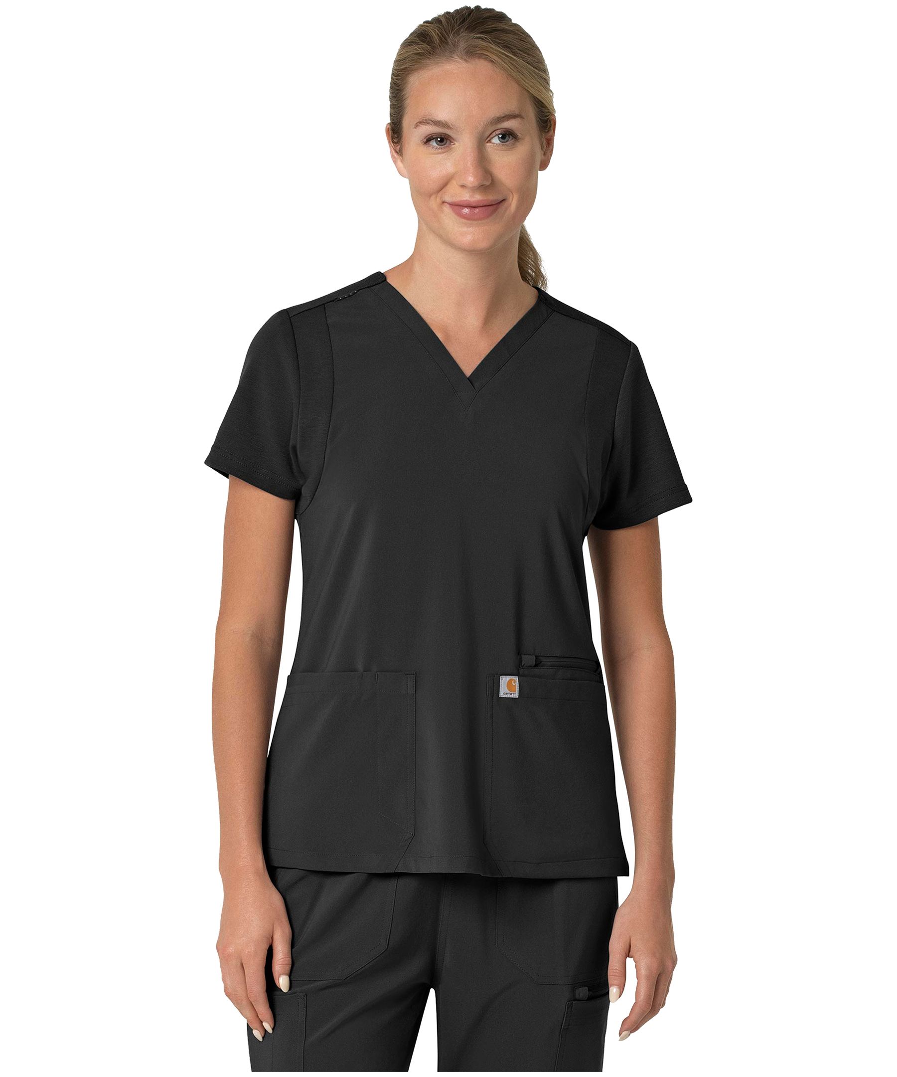 Carhartt Women's Cross Flex Modern Fit Scrub Top
