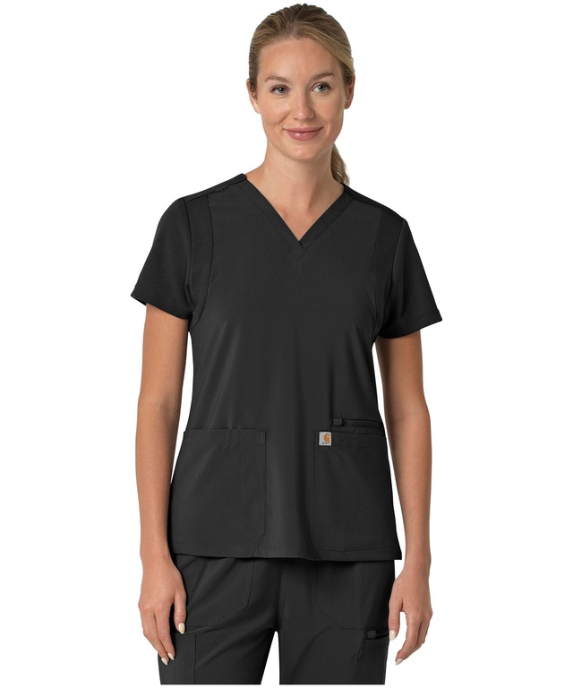 Carhartt Women's Cross Flex Modern Fit Scrub Top