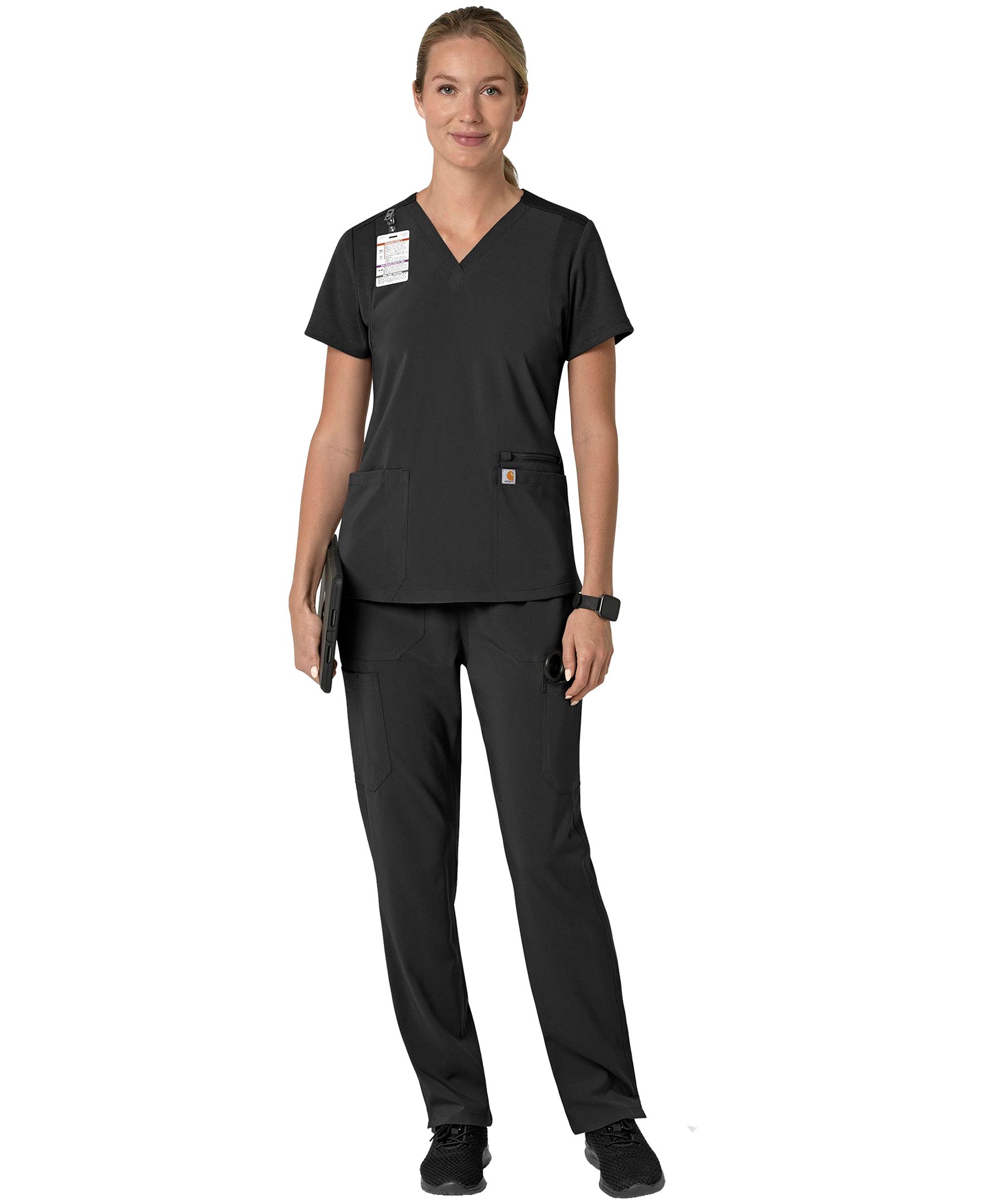 Carhartt Women's Cross Flex Modern Fit Scrub Top