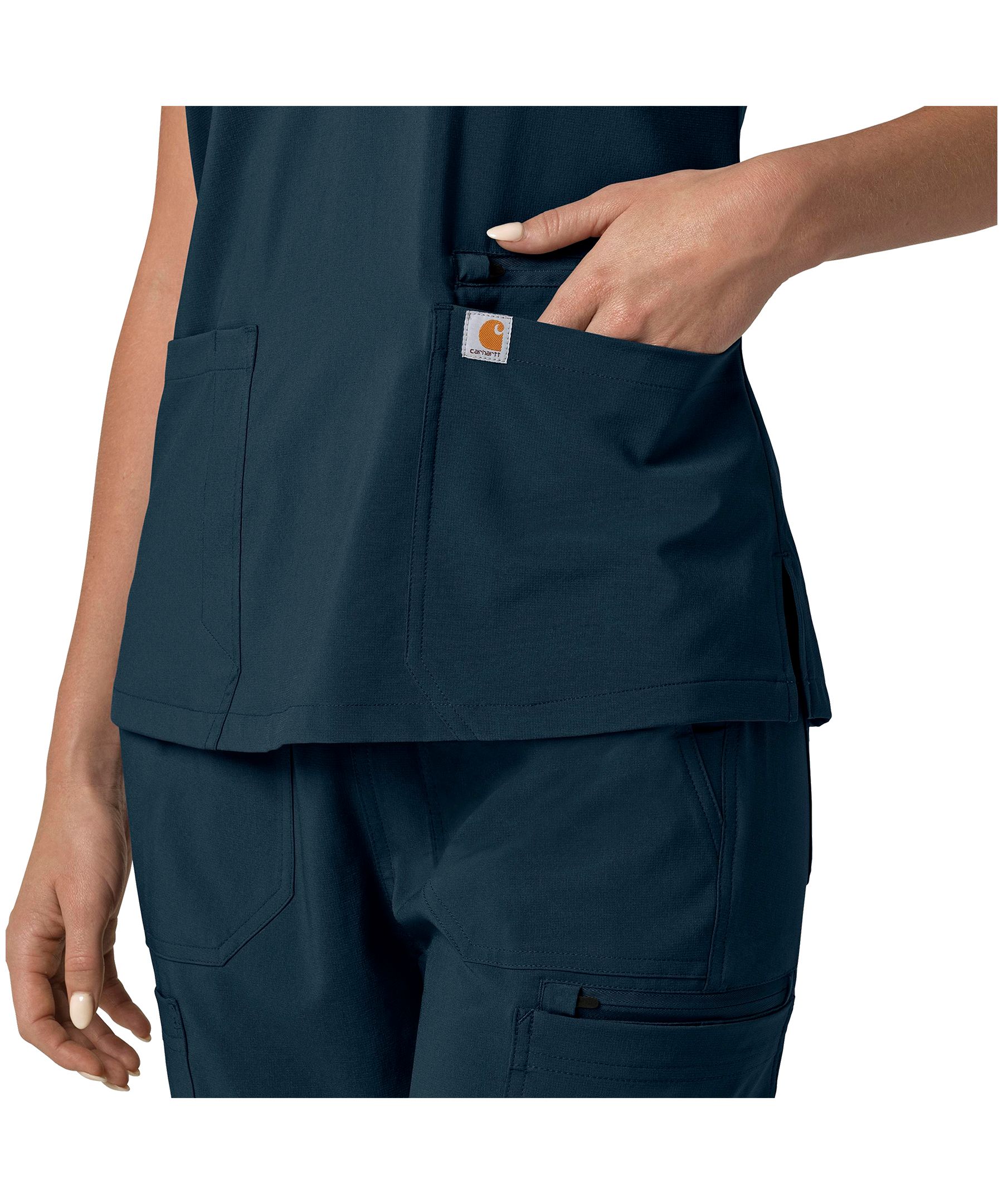 Carhartt Women's Cross Flex Modern Fit Scrub Top