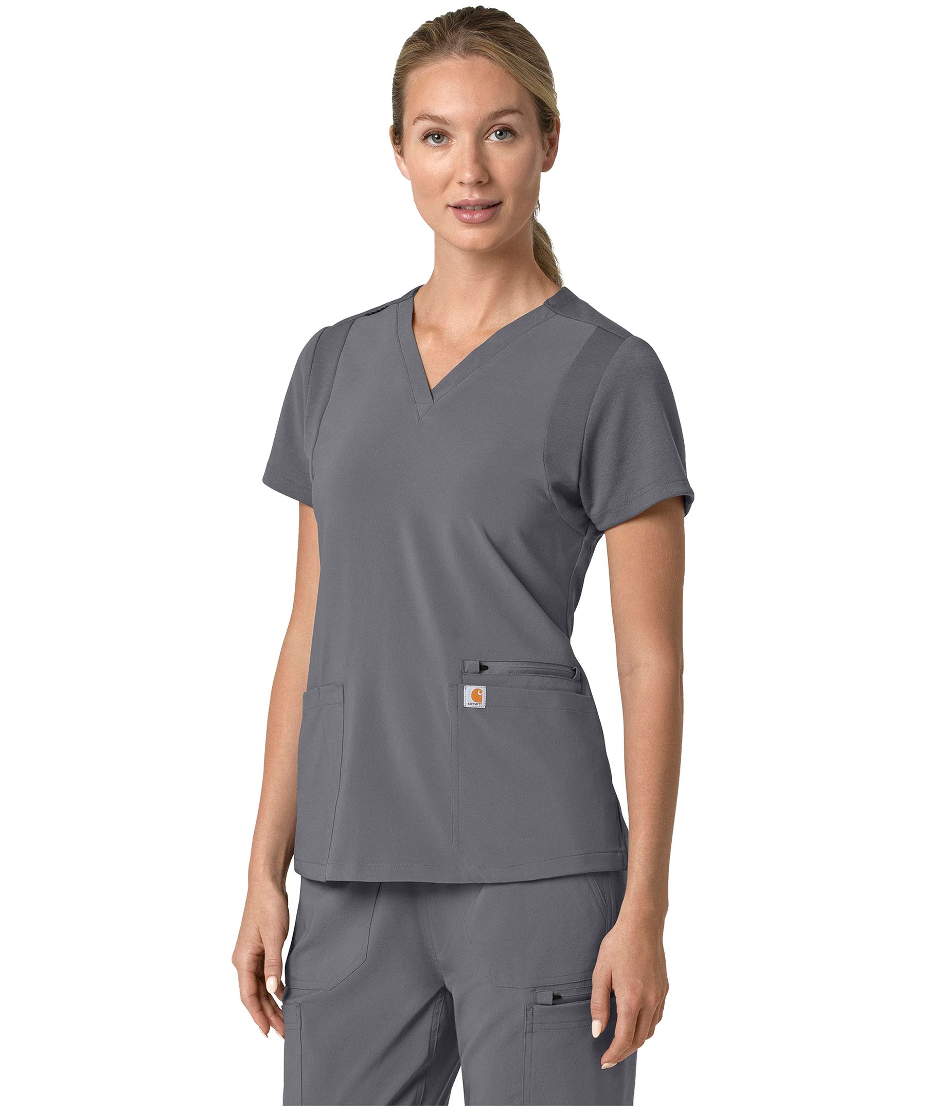 Carhartt Women's Cross Flex Modern Fit Scrub Top