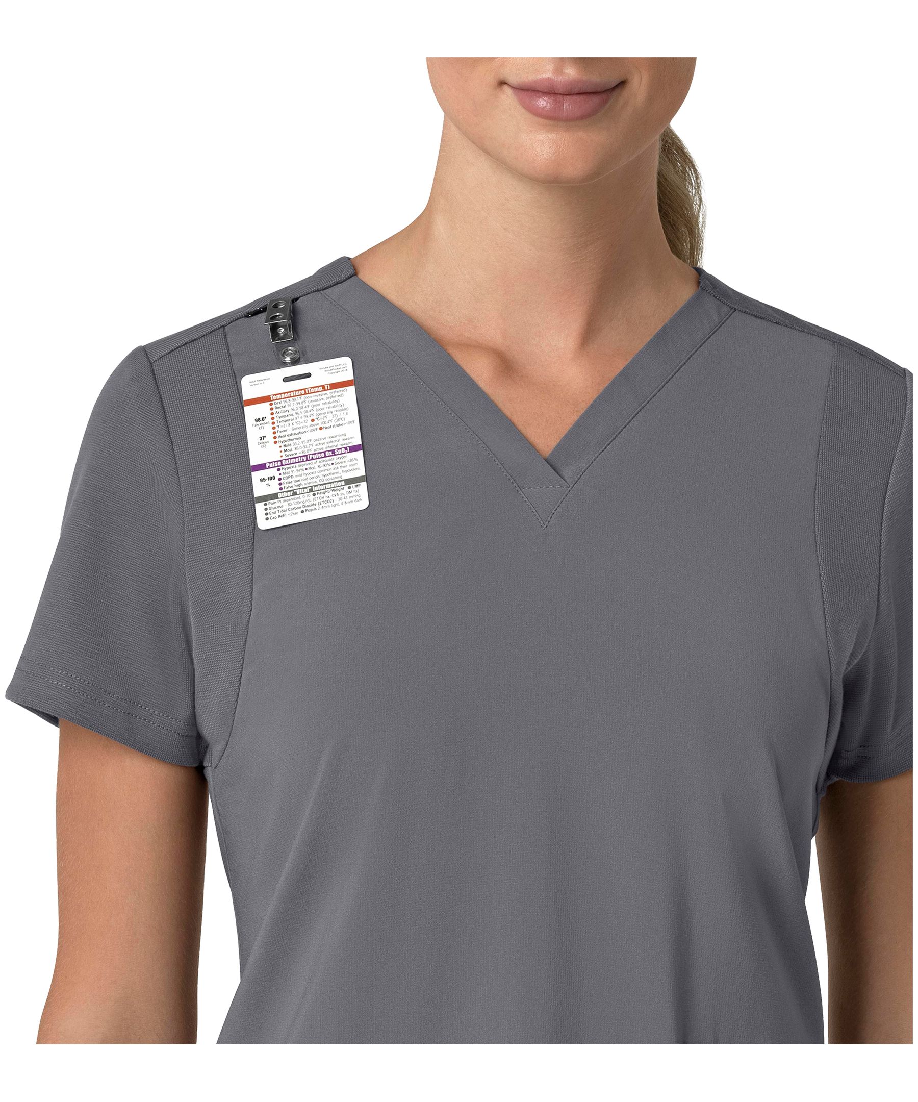 Carhartt Women's Cross Flex Modern Fit Scrub Top