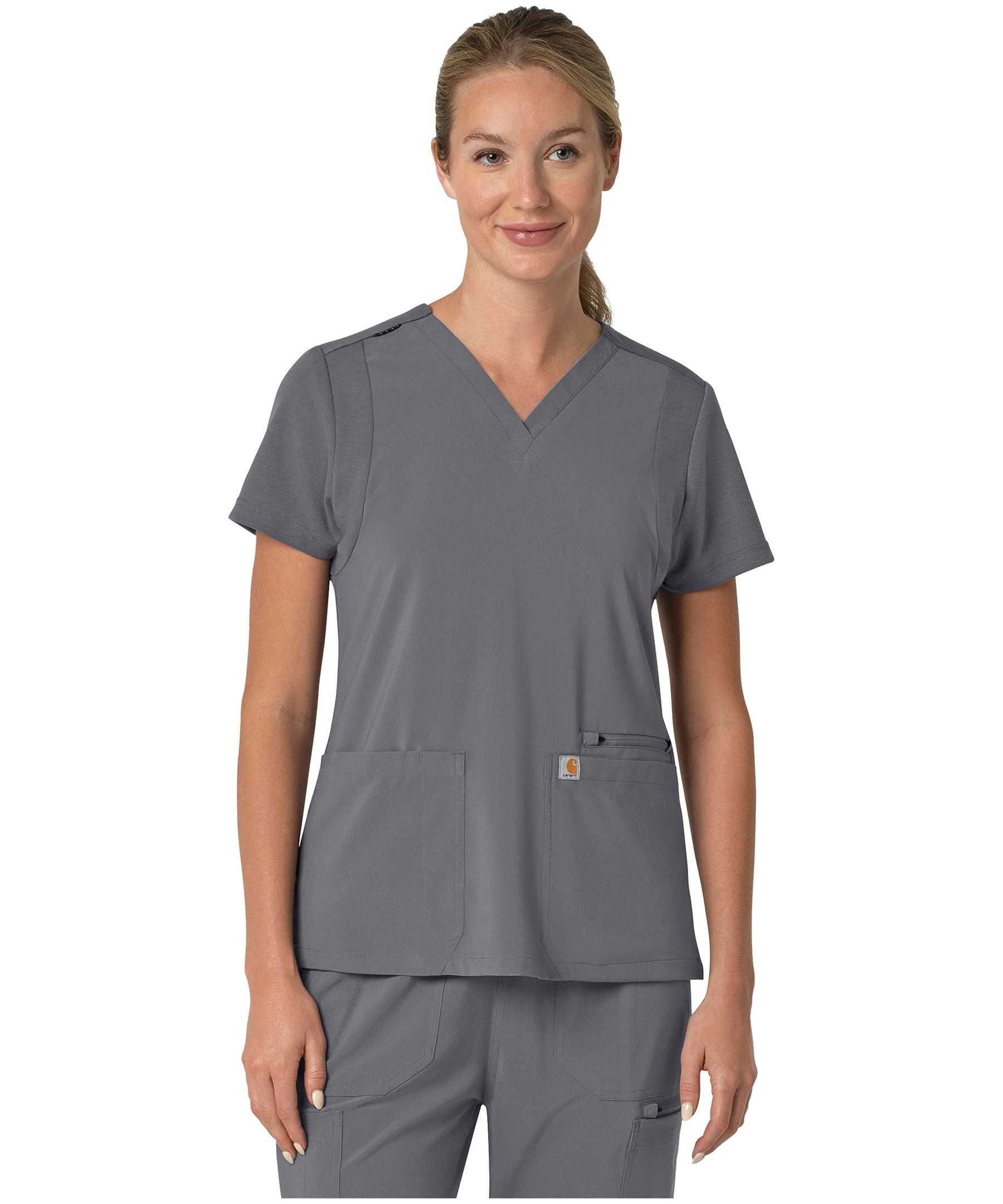 Carhartt Women's Cross Flex Modern Fit Scrub Top