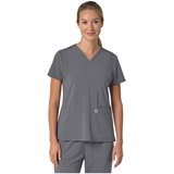 Carhartt Women's Cross Flex Modern Fit Scrub Top