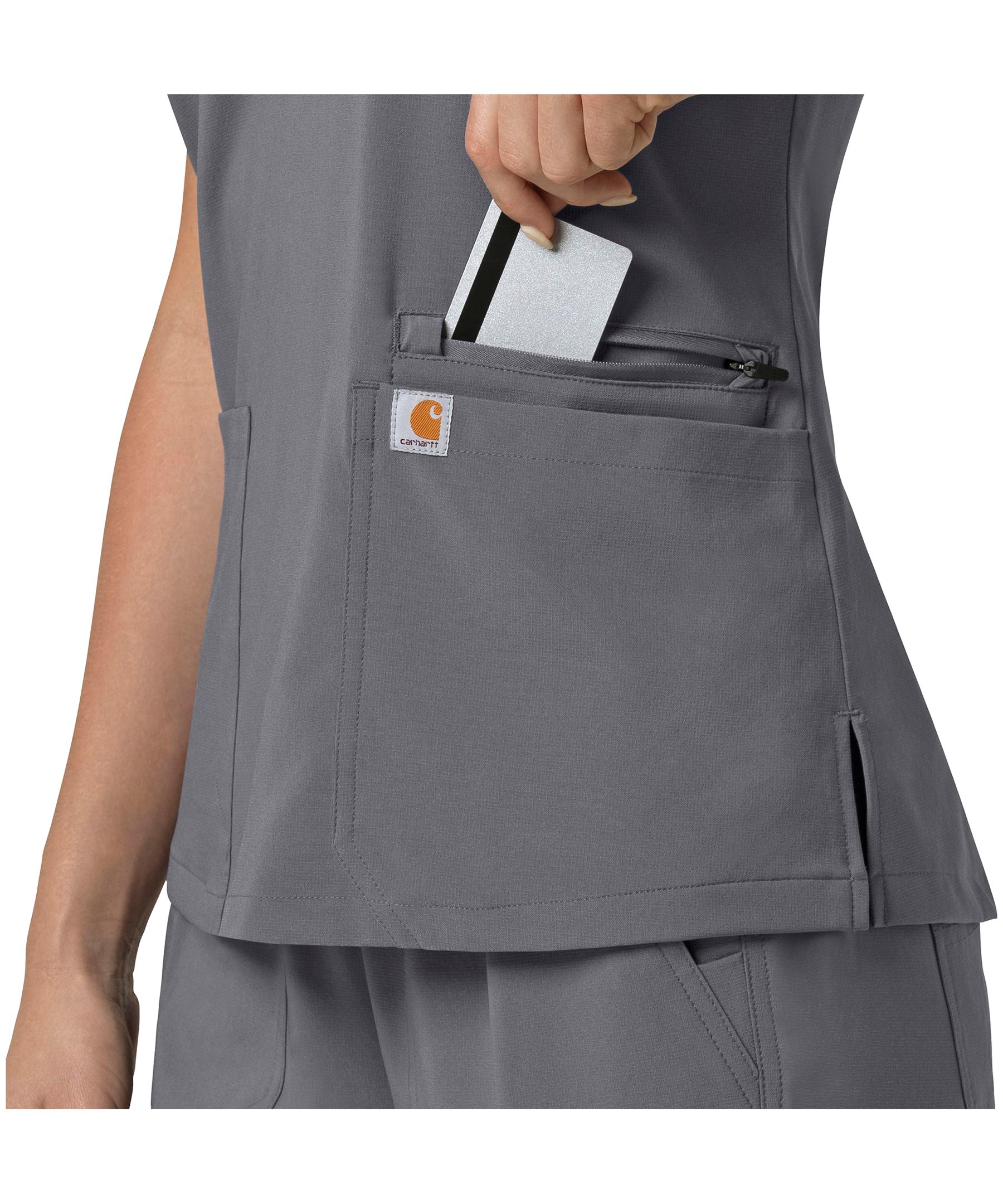 Carhartt Women's Cross Flex Modern Fit Scrub Top