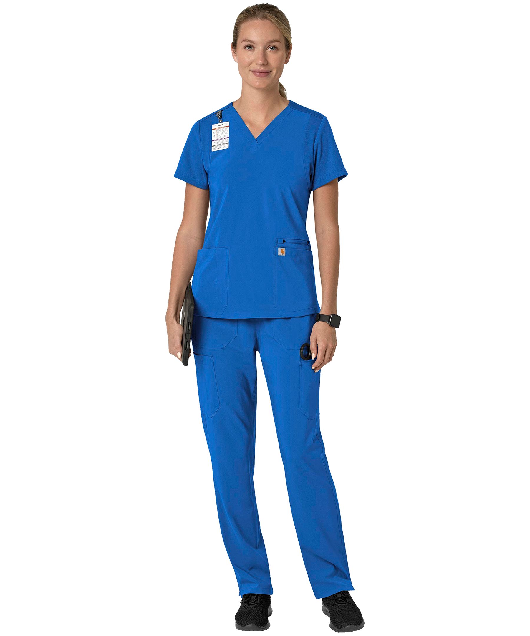 Carhartt Women's Cross Flex Modern Fit Scrub Top