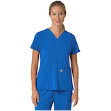 Carhartt Women's Cross Flex Modern Fit Scrub Top