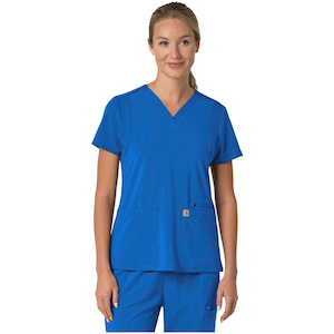 Carhartt Women's Cross Flex Modern Fit Scrub Top