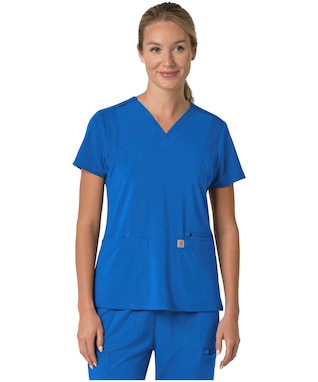 Carhartt Women's Cross Flex Modern Fit Scrub Top