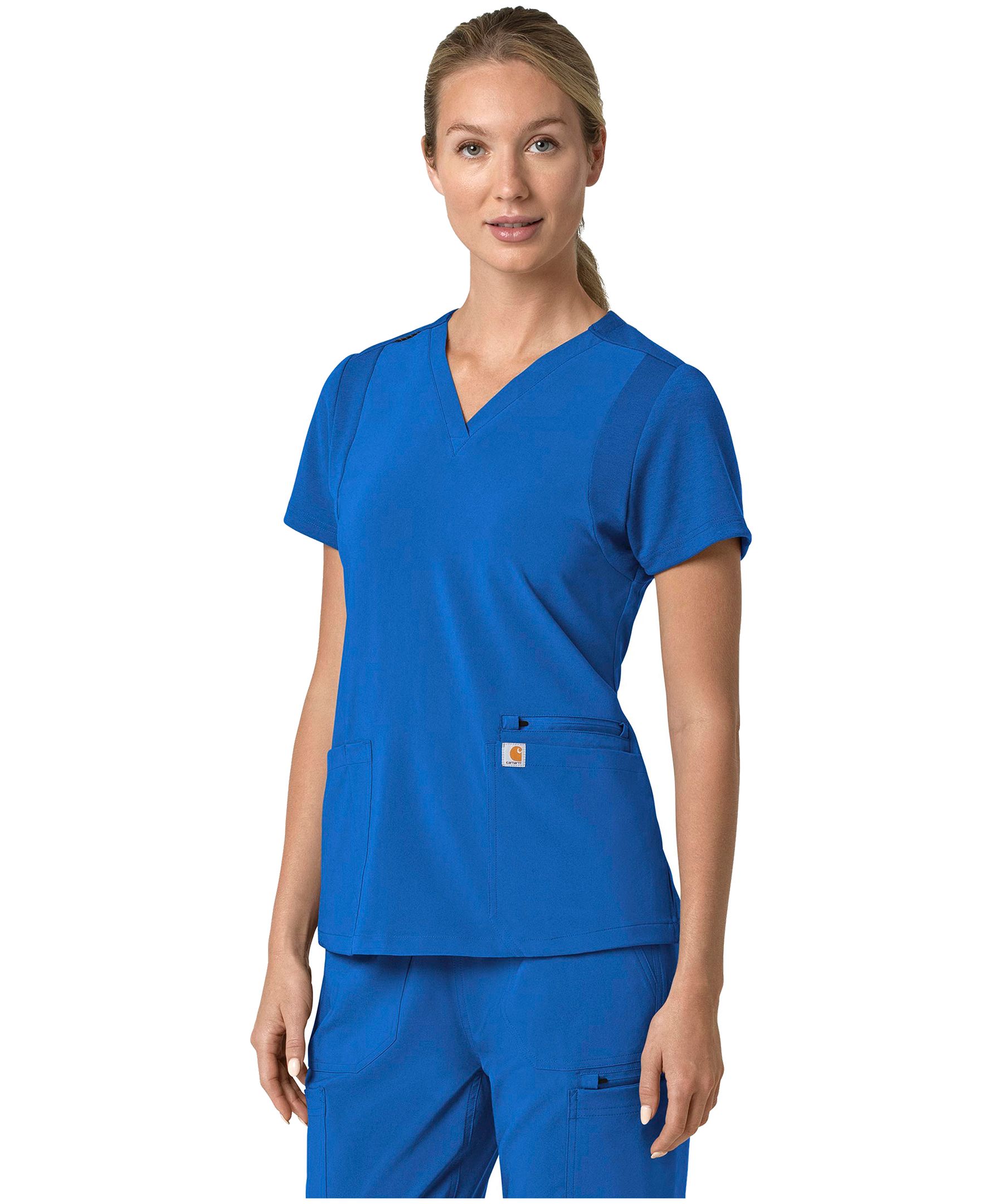 Carhartt Women's Cross Flex Modern Fit Scrub Top