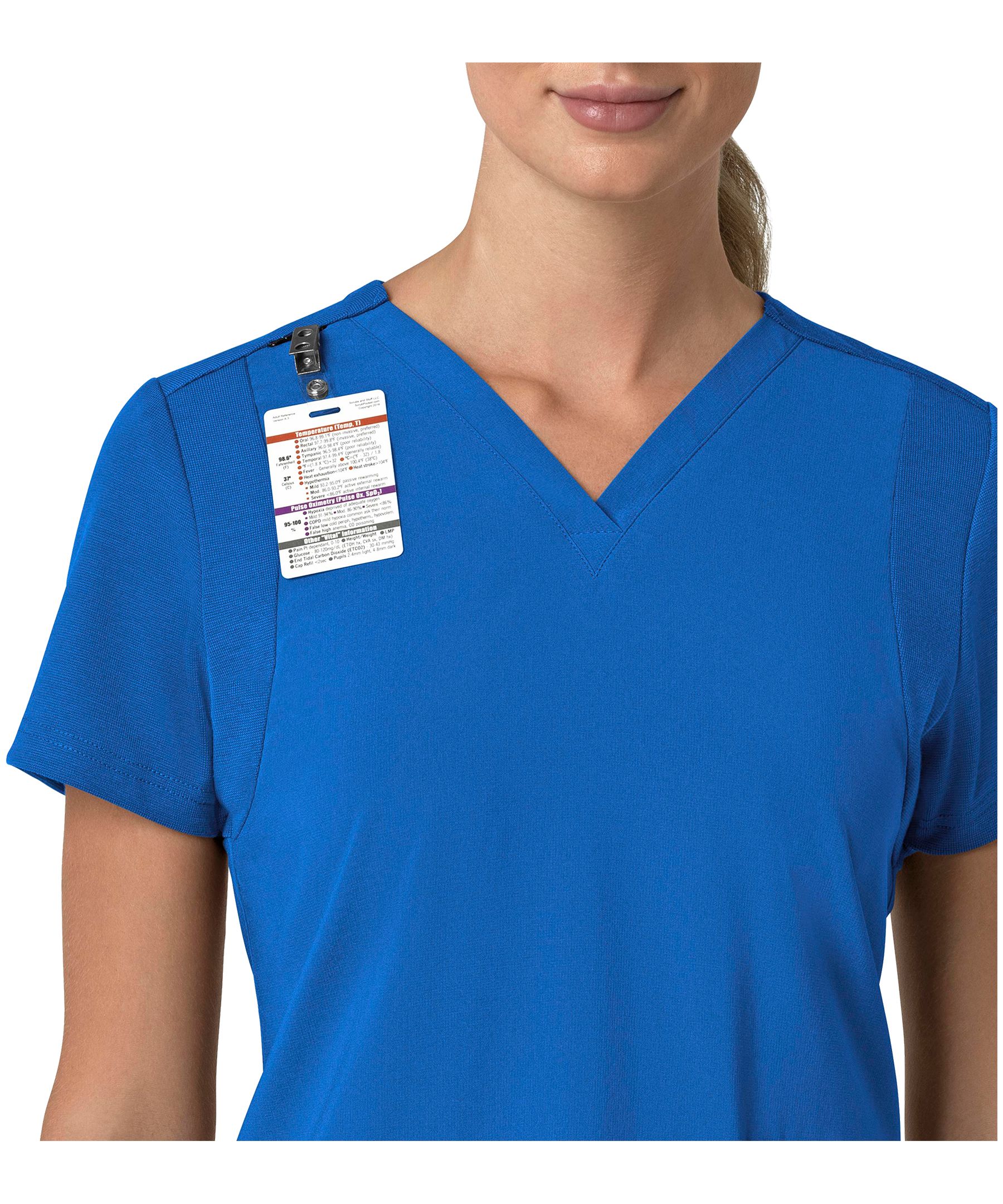 Carhartt Women's Cross Flex Modern Fit Scrub Top