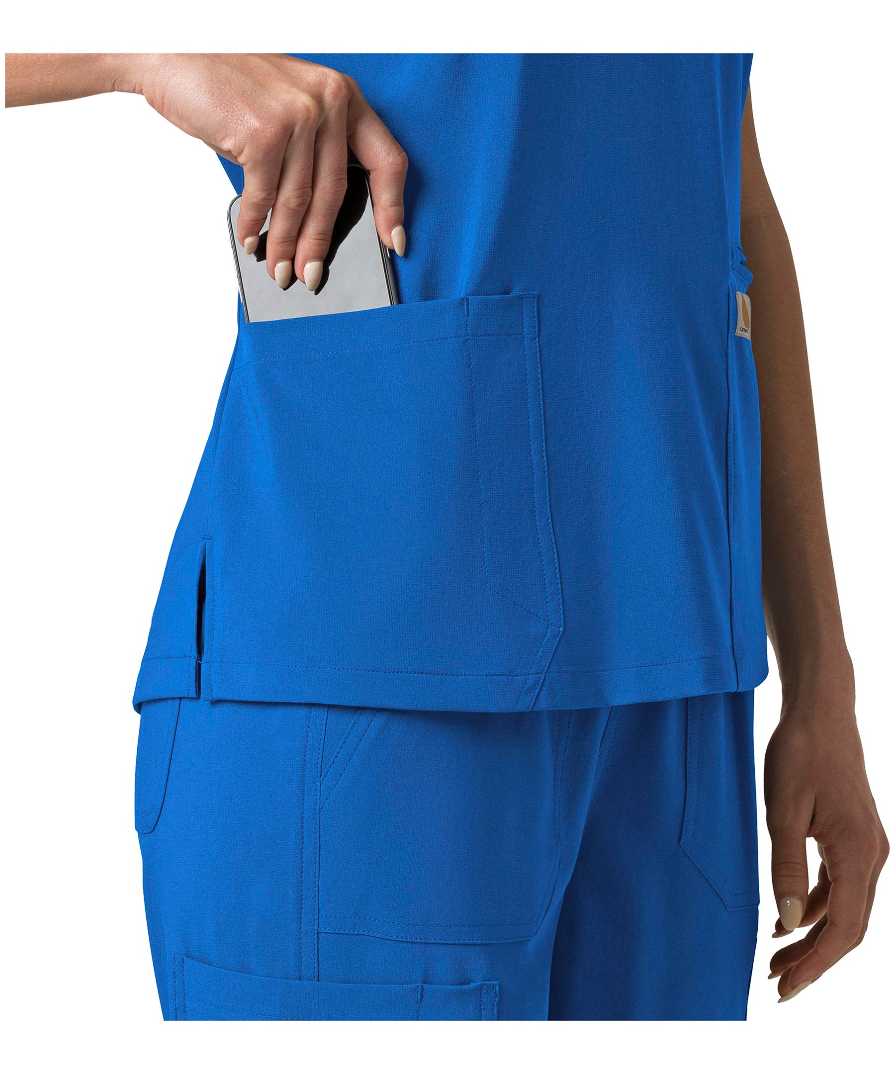 Carhartt Women's Cross Flex Modern Fit Scrub Top